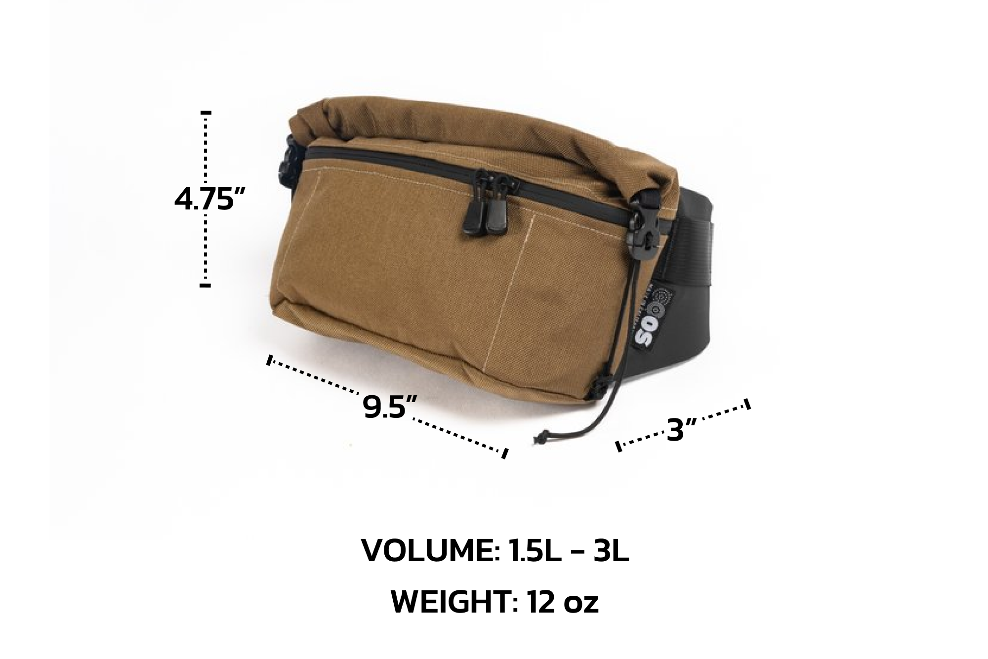 Hip Slinger Tabs - Outer Shell Bike Bags